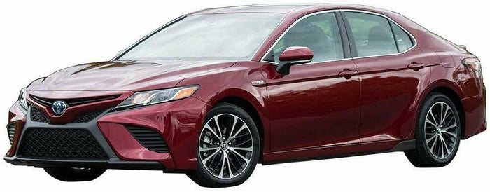 Fits 2018-2023 Toyota Camry Set of 2 Side Body Skirts Extensions Gloss Black