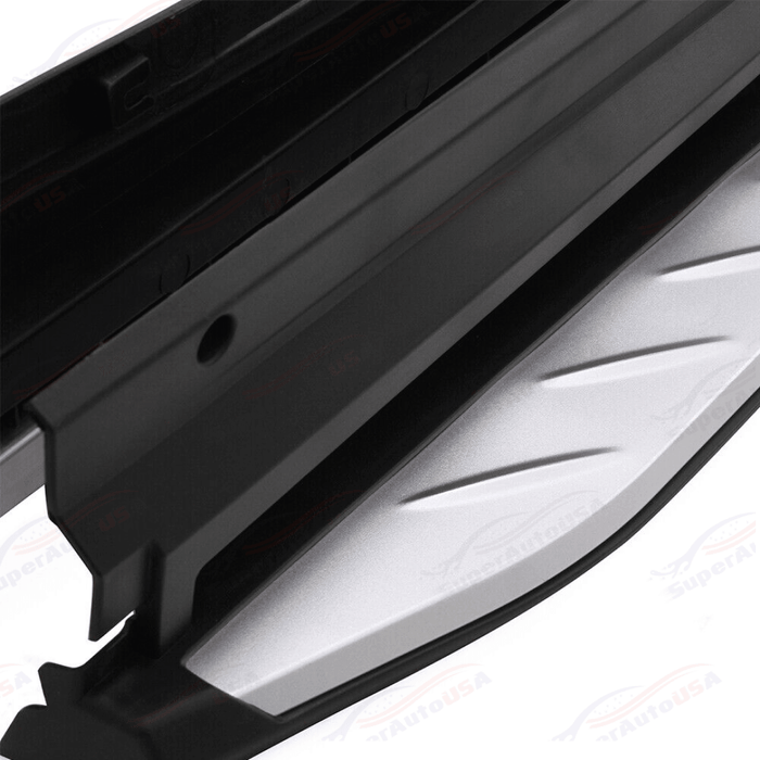 Fits 2019-2025 Toyota RAV4 2 Pcs Door Step Running Boards Side Step Nerf Bar