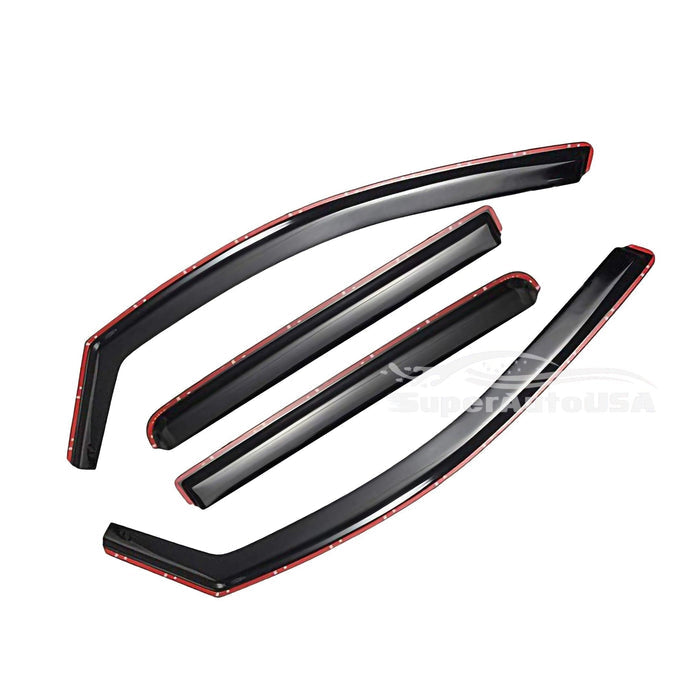 Fits 2020-2027 Hyundai Venue In-Channel Vent Window Visors Rain Guards Shade Deflectors