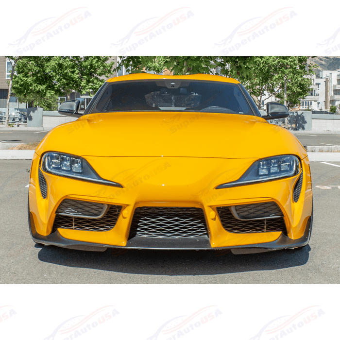 Fits 2020-Up Toyota GR Supra Carbon Fiber A-Pillar Panel Cover