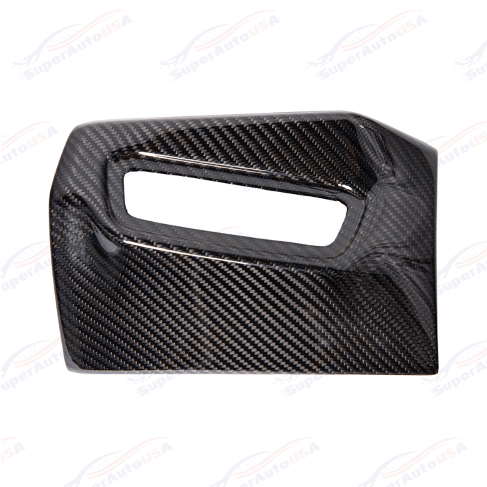 Fits 2020-Up Toyota Supra Carbon Fiber Headlight Switch Button Cover