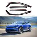 Fits 2022-2025 EV6 In-Channel Vent Window Visors Rain Sun Wind Guards Shade Deflectors