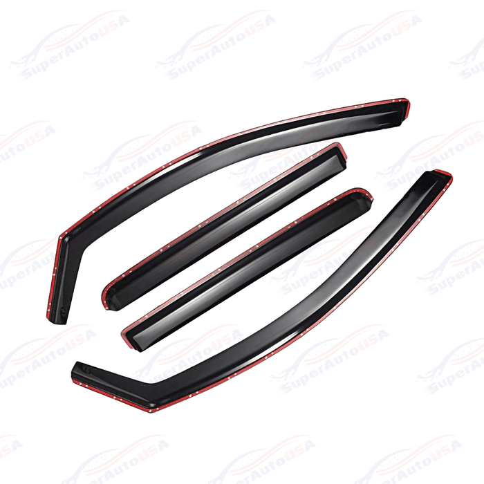 Fits 2022-24 Infiniti QX60 In-Channel Window Visor Rain Guard Wind Deflector