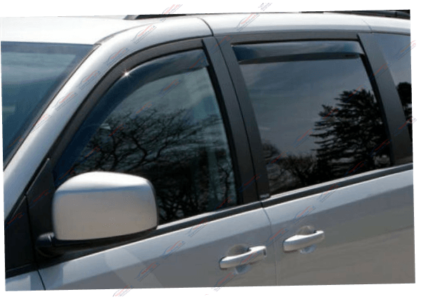 Fits 2022-24 Infiniti QX60 In-Channel Window Visor Rain Guard Wind Deflector