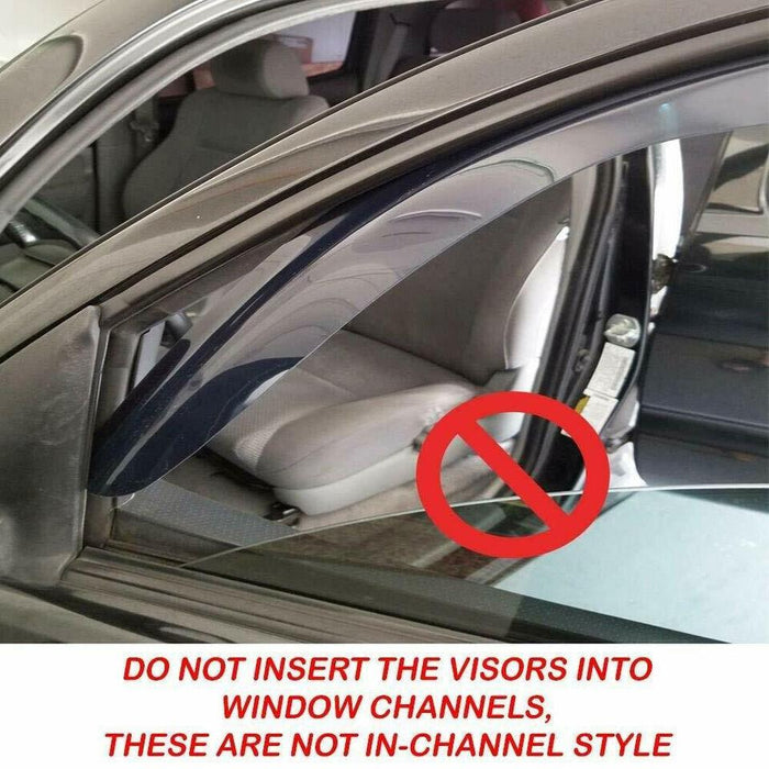 Rain Sun Wind Guards Shade Deflectors
