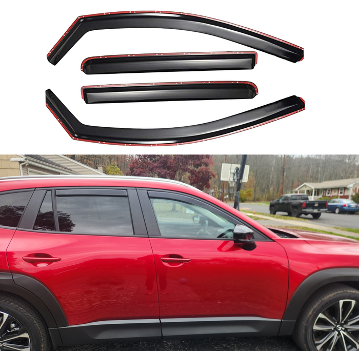 2024 Mazda CX-50 in-channel vent visors wind deflectors – SuperAutoUSA