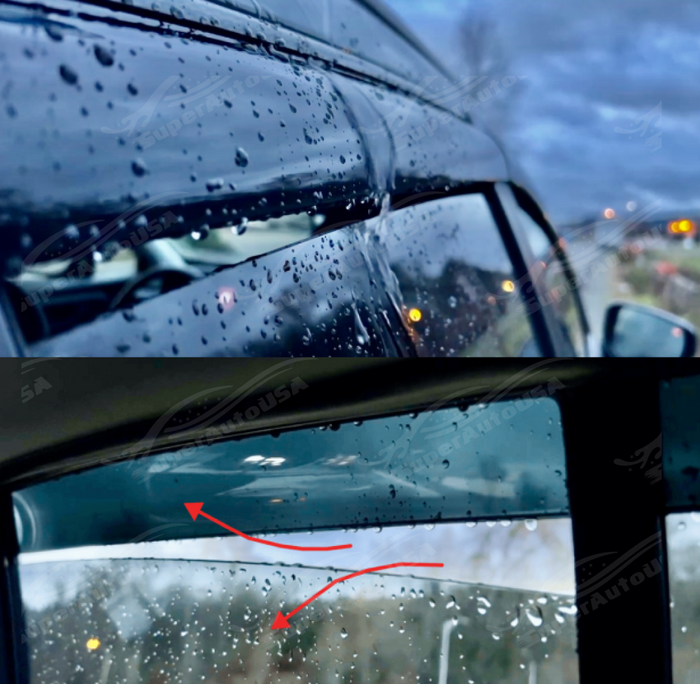 In-channel side window visors for Mazda CX-50 2023 – SuperAutoUSA