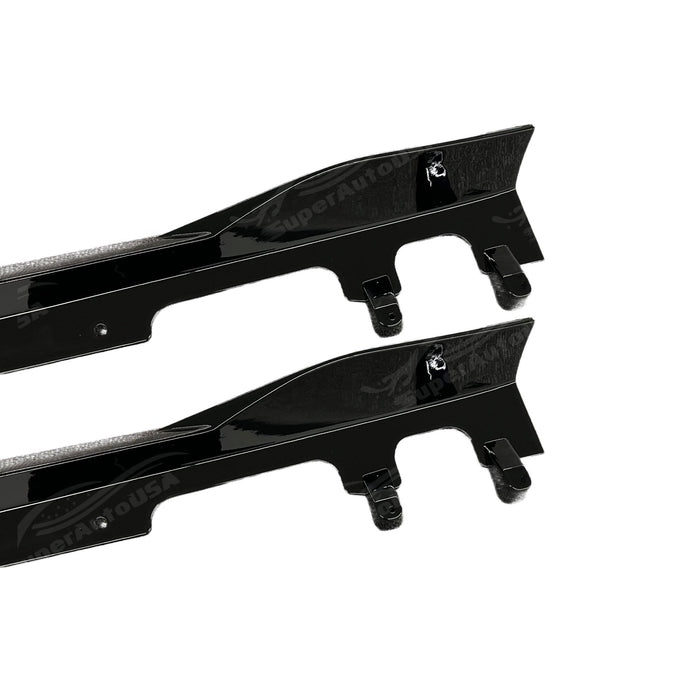 Fits BMW G05 X5 M Sport 2019-2026 Gloss Black Extension Side Skirts