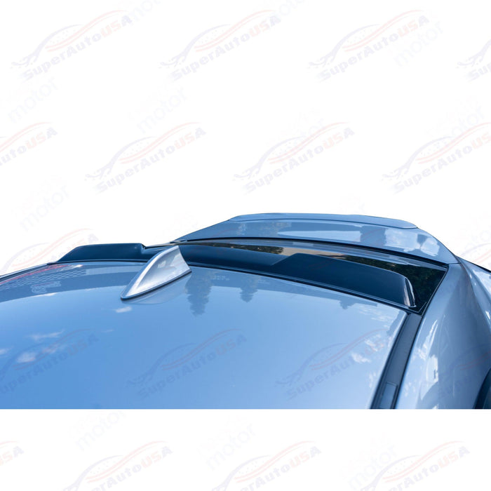 Fits Kia Optima 2016-2020 | Rear Roof Spoiler Wing/Window Visor(Gloss Black)