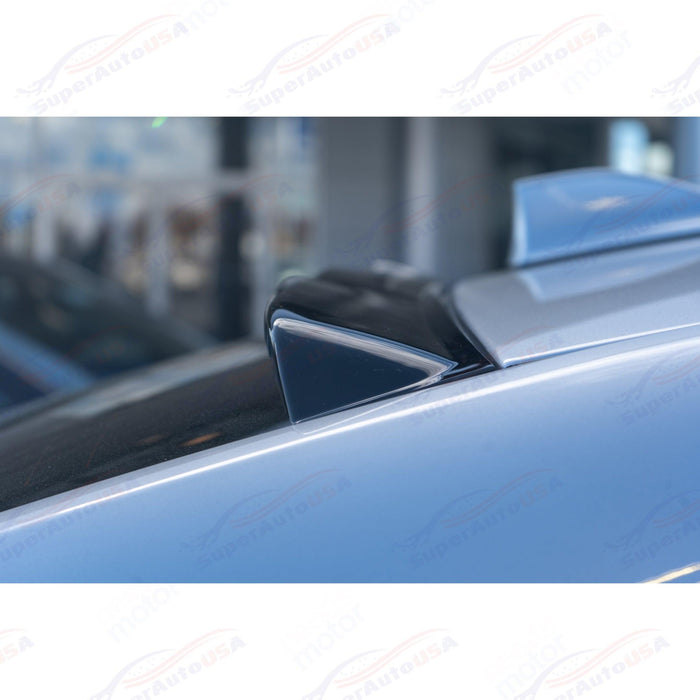 Fits Kia Optima 2016-2020 | Rear Roof Spoiler Wing/Window Visor(Gloss Black)