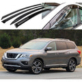 Fits Nissan Pathfinder 2013-2021 Window Visors Vent Rain Guards Shade Deflectors