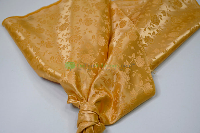 Tablecloth 90 Round / Gold
