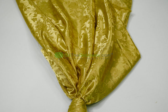 Tablecloth 90 Round / Dark Gold
