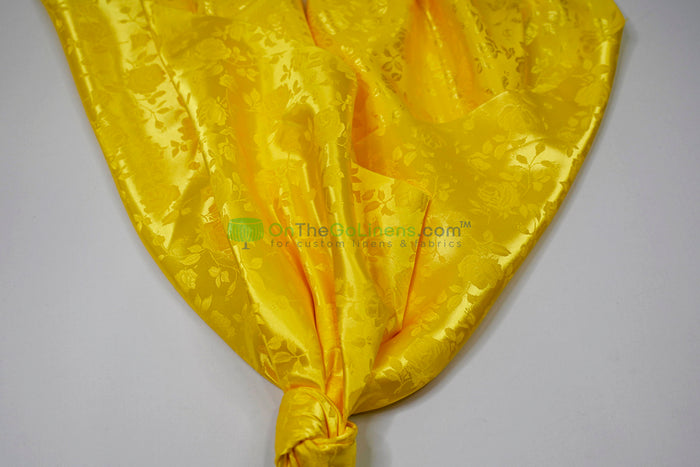 Tablecloth 90 Round / Yellow