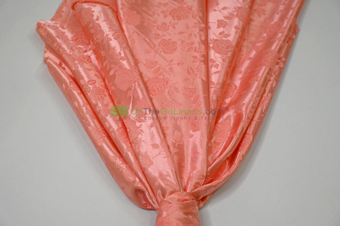 Tablecloth 90 Round / Coral