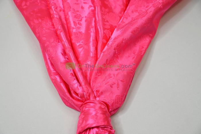 Tablecloth 90 Round / Neon Pink