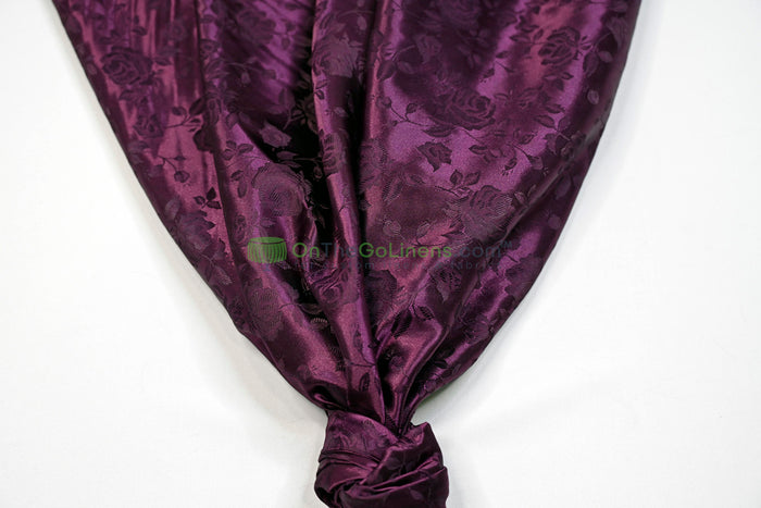 Tablecloth 90 Round / Plum