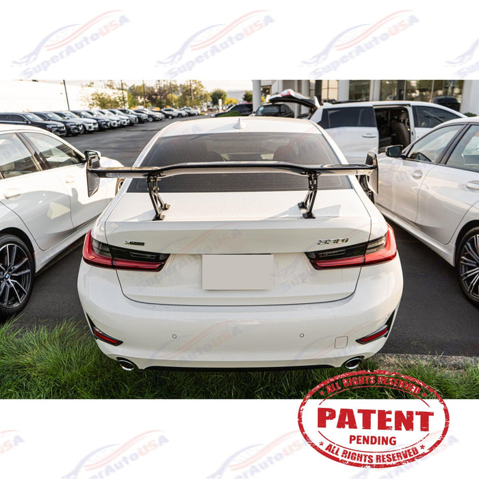 For 2006-23 BMW 3 Series CS GTS M Style Glossy Black Rear Trunk Spoiler Wing