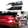 FOR 2018-2022 HONDA Accord Rear Bumper Splitter Corner Apron Spat Valance (Black)