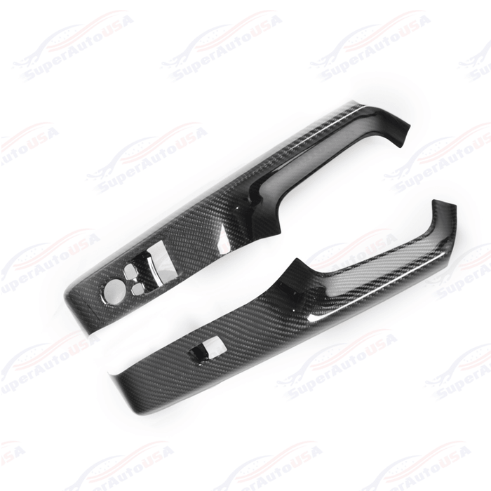 For 2020-Up Toyota Supra Carbon Fiber Side Door Panel Cover