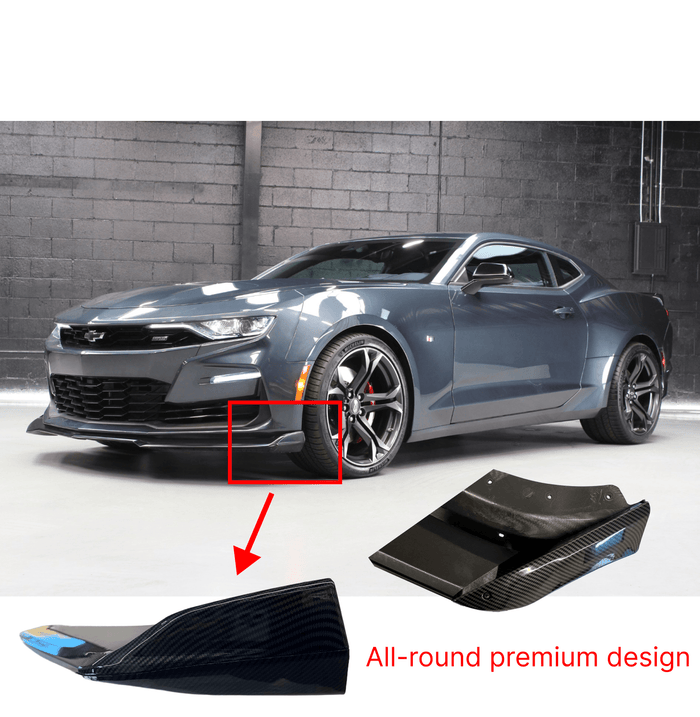 For Camaro 2016-2023 SS / 2019-2023 LS LT RS  Front Bumper Lip Splitter