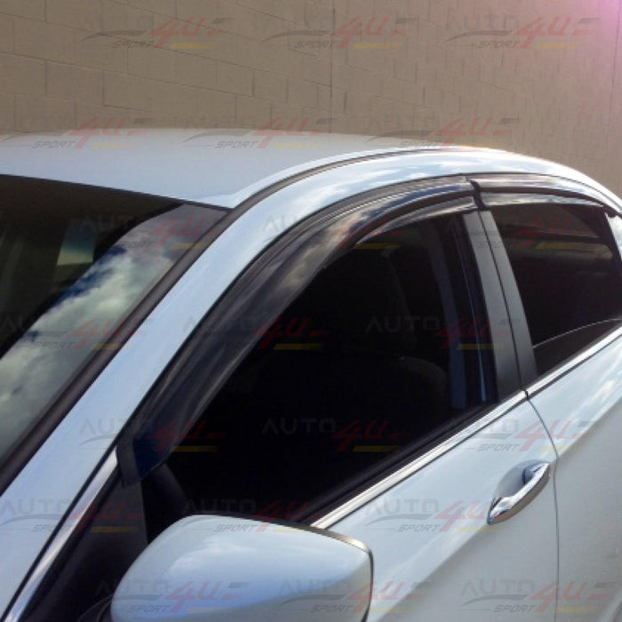 For Honda Civic 2022-2025 Hatchback Mugen Style Window Visor Rain Guard Deflectors