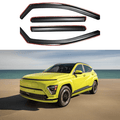 For Hyundai Kona 2024-2027 In-Channel Window Visors Rain Guards Shade Deflectors