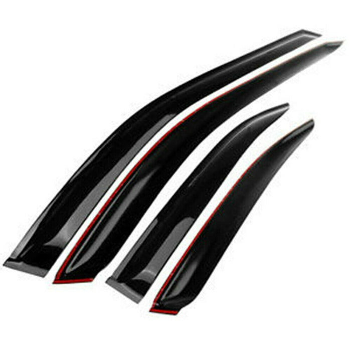For Hyundai Santa Fe Sport 2013-2018 Out-Channel Vent Window Visors Rain Sun Wind Guards Shade Deflectors