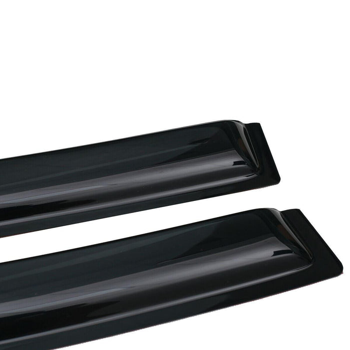 For Hyundai Santa Fe Sport 2013-2018 Out-Channel Vent Window Visors Rain Sun Wind Guards Shade Deflectors