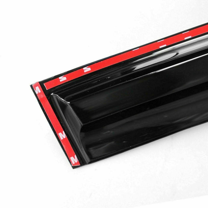 For Hyundai Santa Fe Sport 2013-2018 Out-Channel Vent Window Visors Rain Sun Wind Guards Shade Deflectors