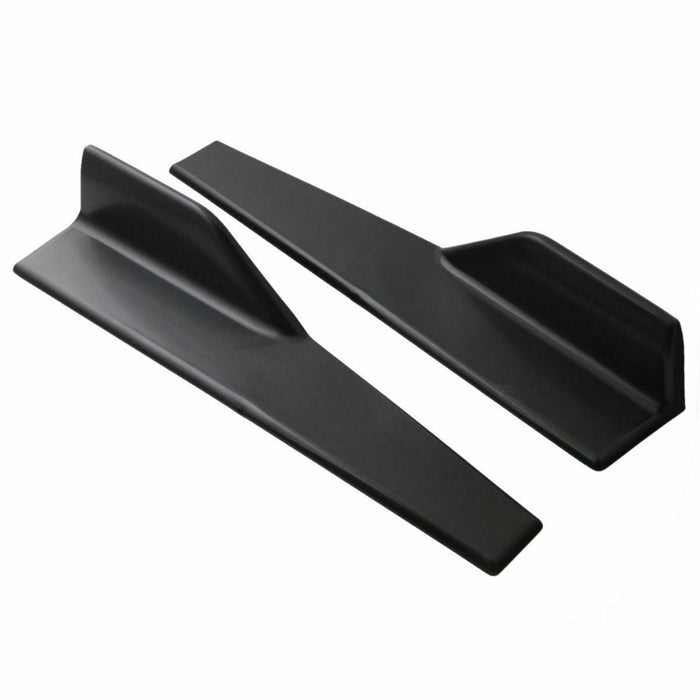 For Hyundai Sonata 2008-2020 Black Side Skirts Splitter Spoiler Diffuser Wing