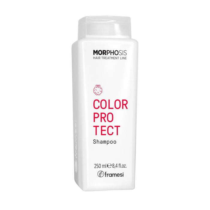 Morphosis Color Protect Shampoo bottle on a white background