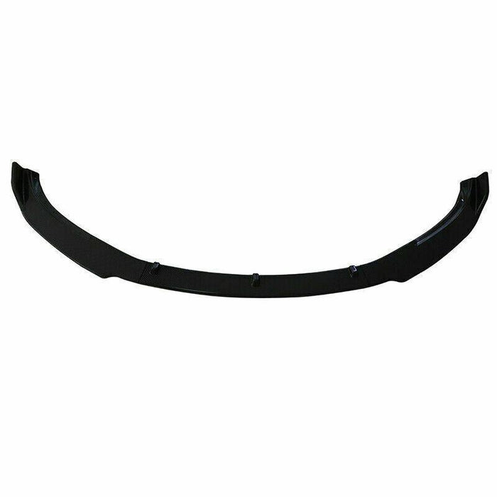 Front Lip & Spoiler - Carbon Fiber Print | Fits Tesla Model 3 (2017-2024)