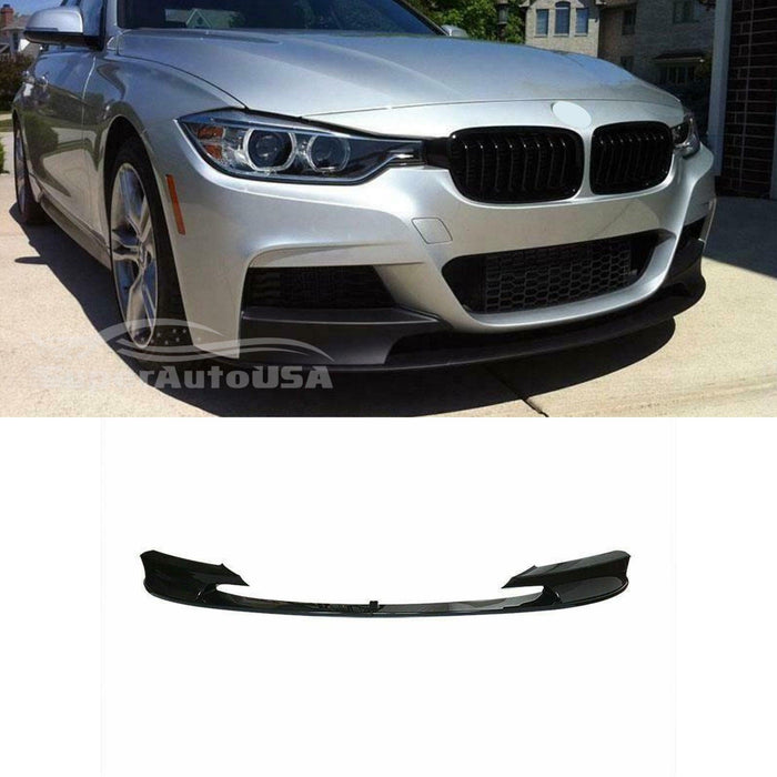 Front Lip & Spoiler | Fits BMW F30 F31 M Sport (2012-2019)
