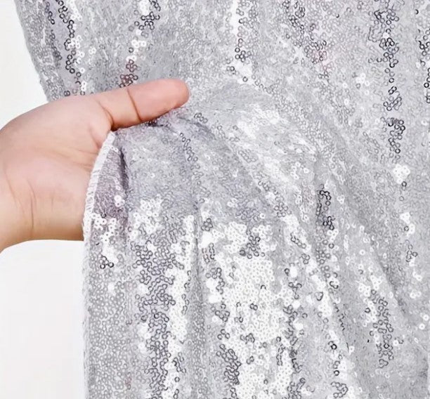 Glitz Mesh Sequin Event Drapery Panels & Curtains in Multiple Colors