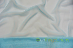 58in x 96in - 8ft Tall / Baby Blue
