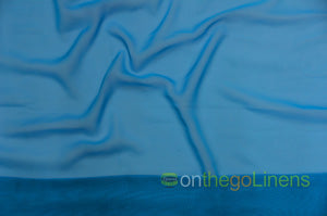 58in x 96in - 8ft Tall / Turquoise