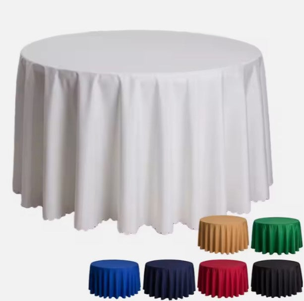 IFR Extra Wide Visa Polyester Seamless Tablecloths for Weddings & Events