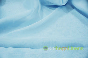 118in x 96in - 8ft Tall / Baby Blue
