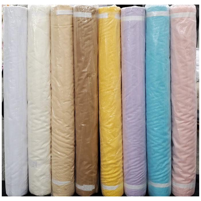 IFR Sheer Voile Event Drapery Panels | Sheer Voile Curtains | Inherently Fire Retardant Sheer Fabric |