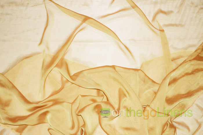 58in x 96in - 8ft Tall / Gold