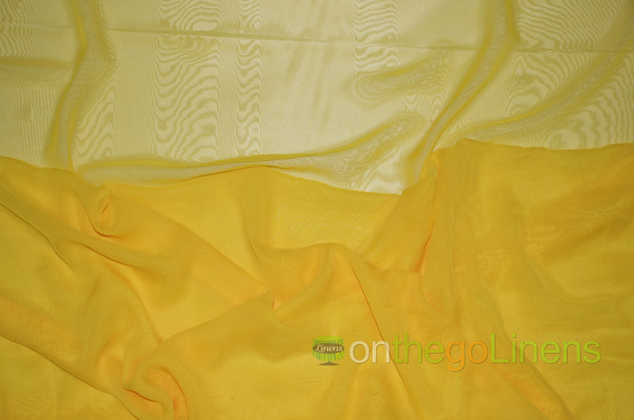 58in x 96in - 8ft Tall / Yellow