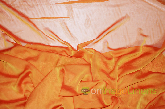 58in x 96in - 8ft Tall / Orange
