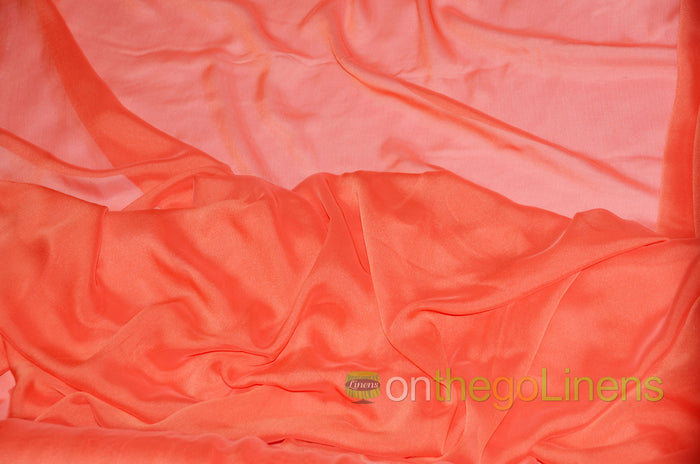 58in x 96in - 8ft Tall / Dolce Coral