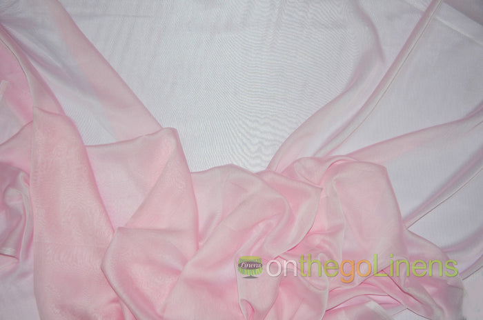 58in x 96in - 8ft Tall / Pink