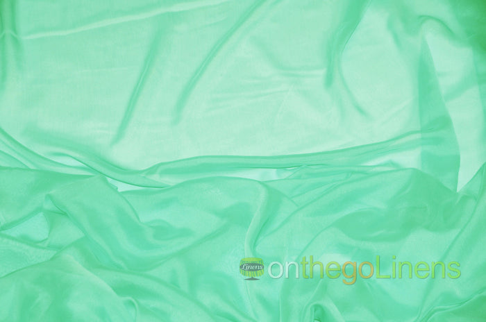 IFR Two Tone Chiffon Event Drapery Panels | Cationic Chiffon Curtains | Inherently Fire Retardant |