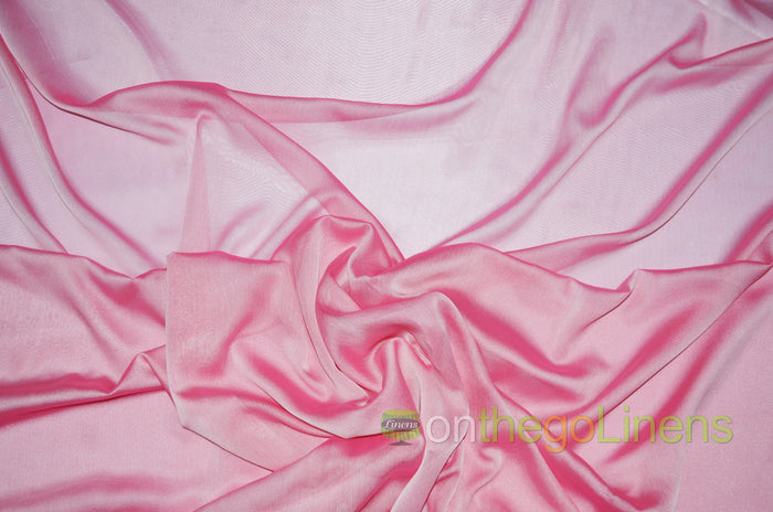 58in x 96in - 8ft Tall / White Fuchsia