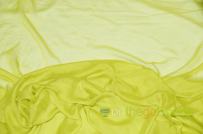 58in x 96in - 8ft Tall / Acid Green