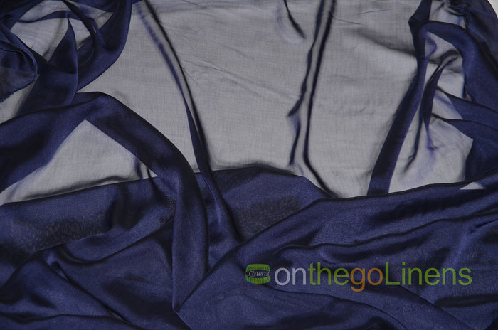 58in x 96in - 8ft Tall / Navy Blue