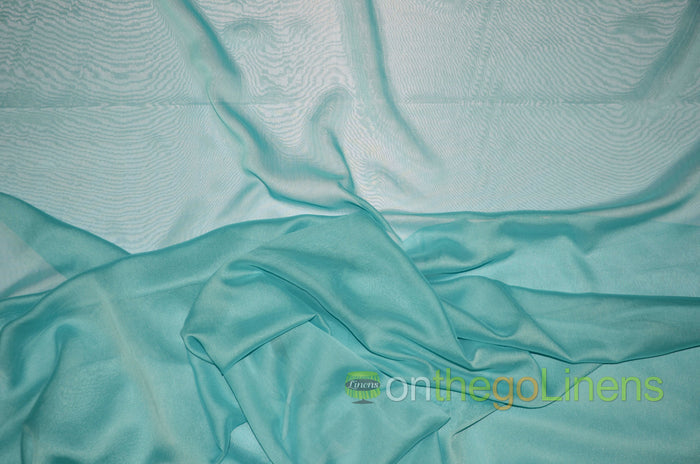 58in x 96in - 8ft Tall / Light Aqua
